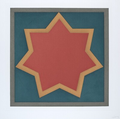 Stars-Red Center: 7 Point