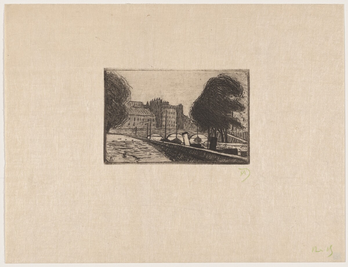 Paysage by Attributed to Maurice Dumont