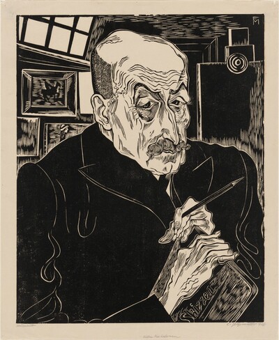 Bildnis Max Liebermann (Portrait of Max Liebermann)