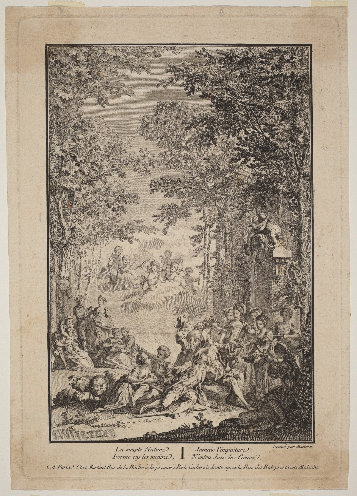 La simple Nature by Francois-Nicolas Martinet
