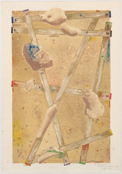 Four Panels from Untitled 1972 [D panel, trial proof 29]