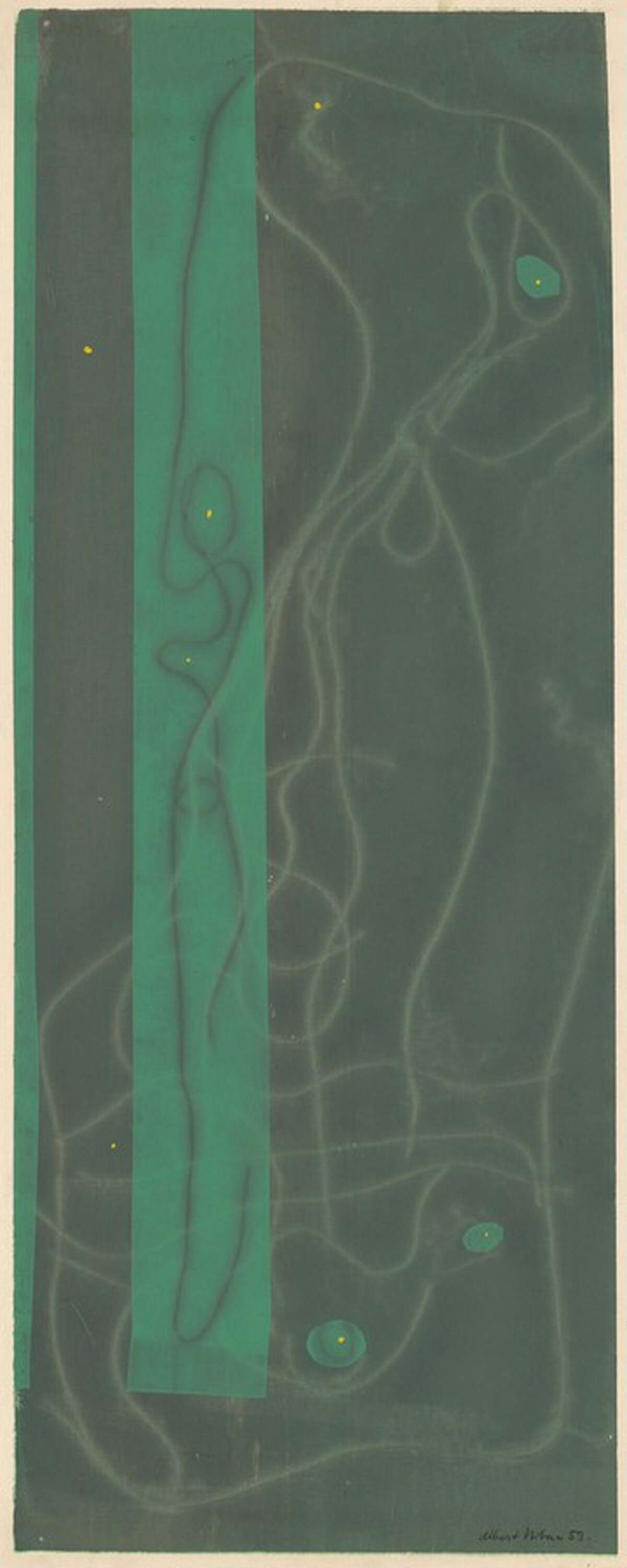 Untitled (Vertical Abstract) by Albert Urban