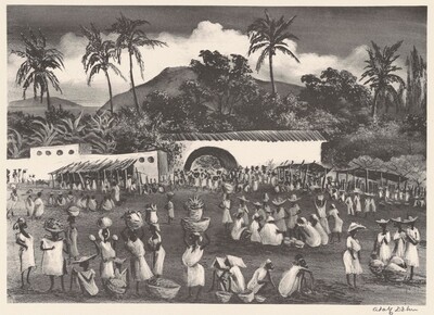 Market in Haiti