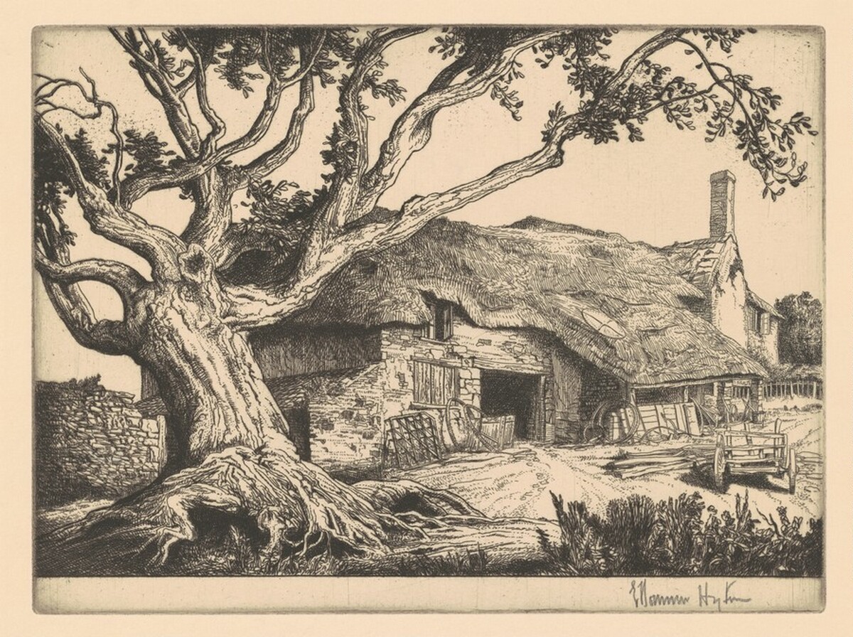 Axmouth Smithy by Edward Bouverie Hoyton