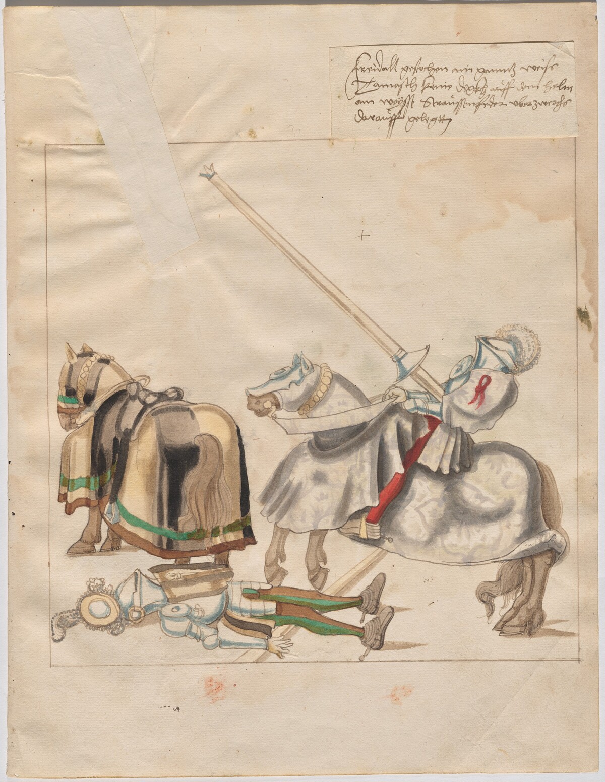 German Joust of Peace by German 16th Century