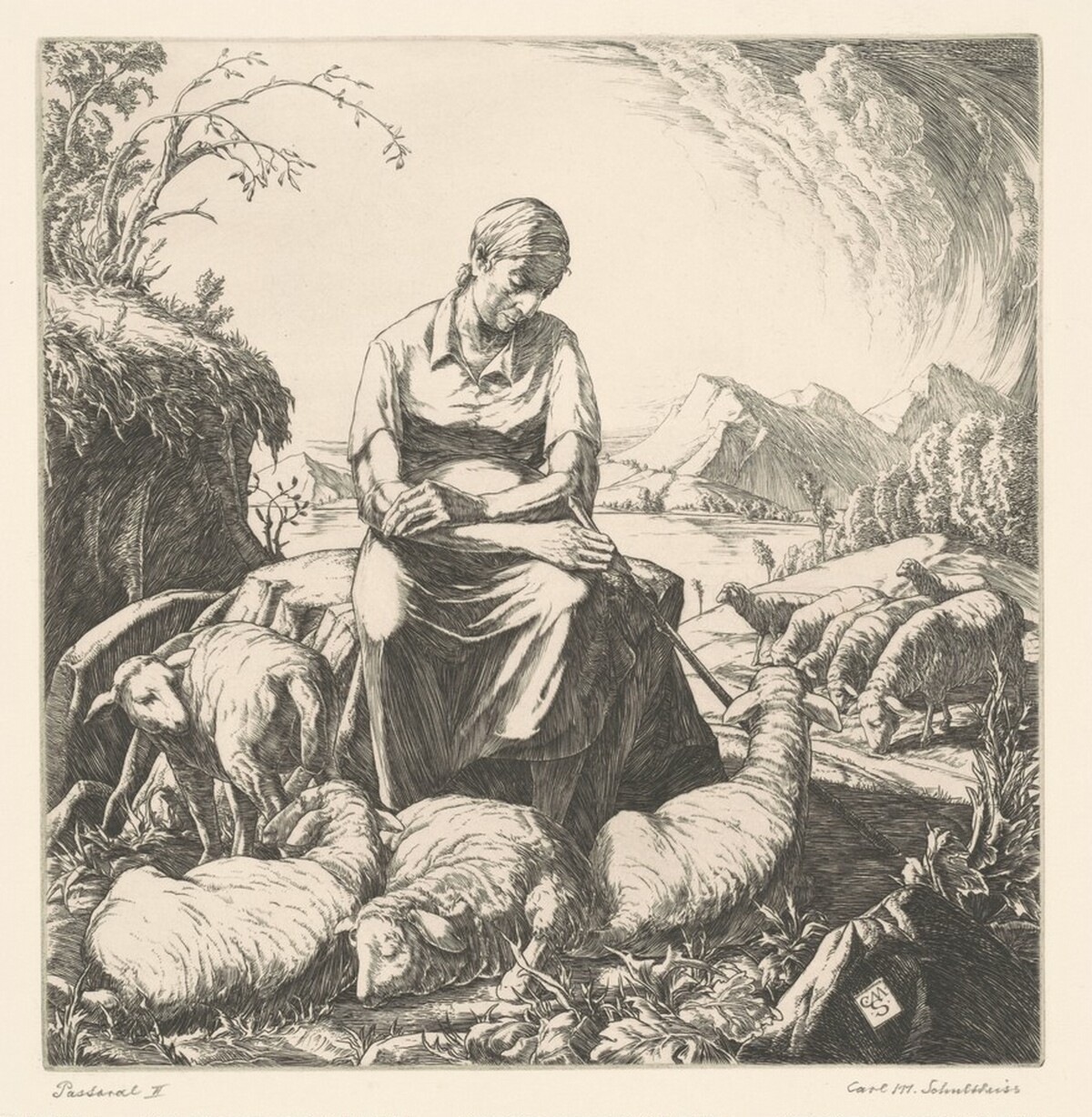 Pastoral II by Carl M. Schultheiss