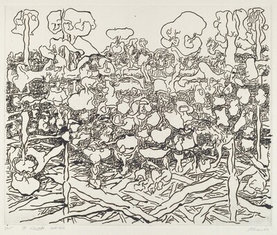 Untitled (Abstract landscape)