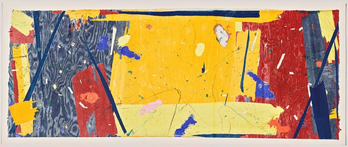 Untitled by Sam Francis