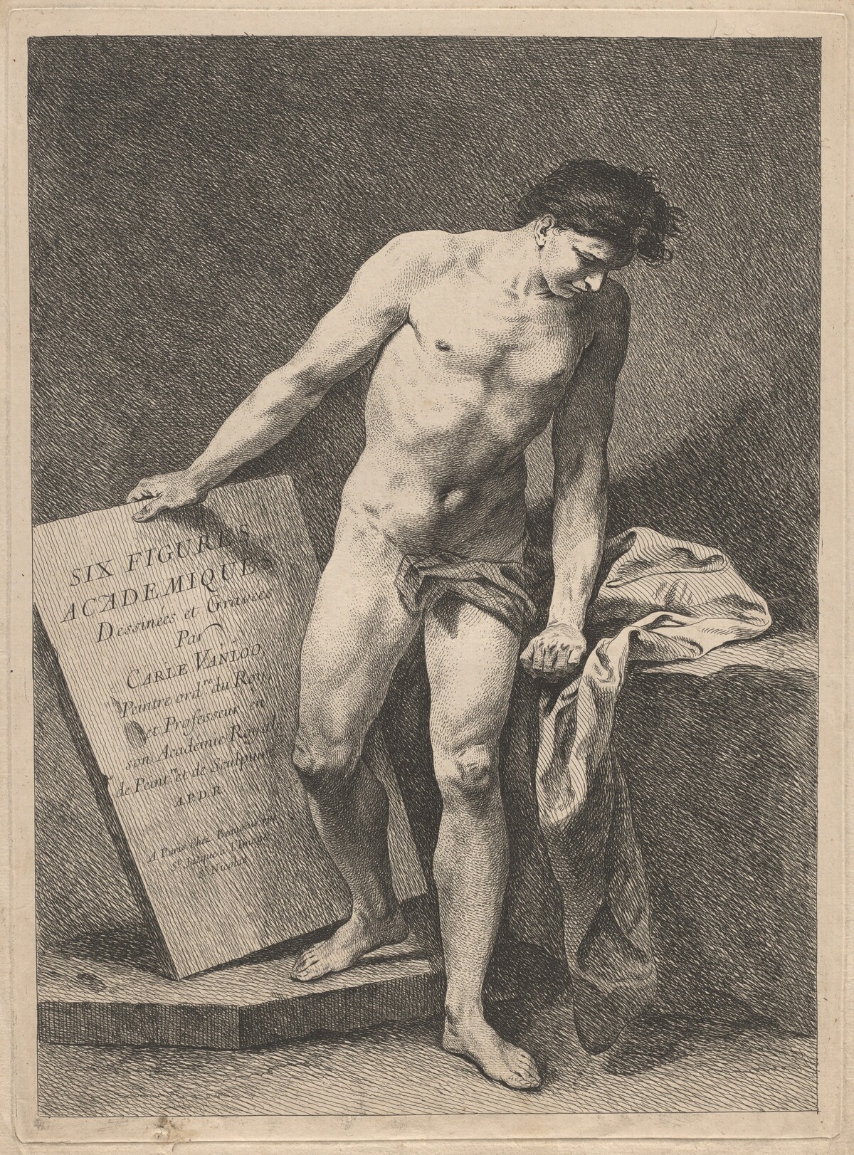 Title Page by Carle Van Loo