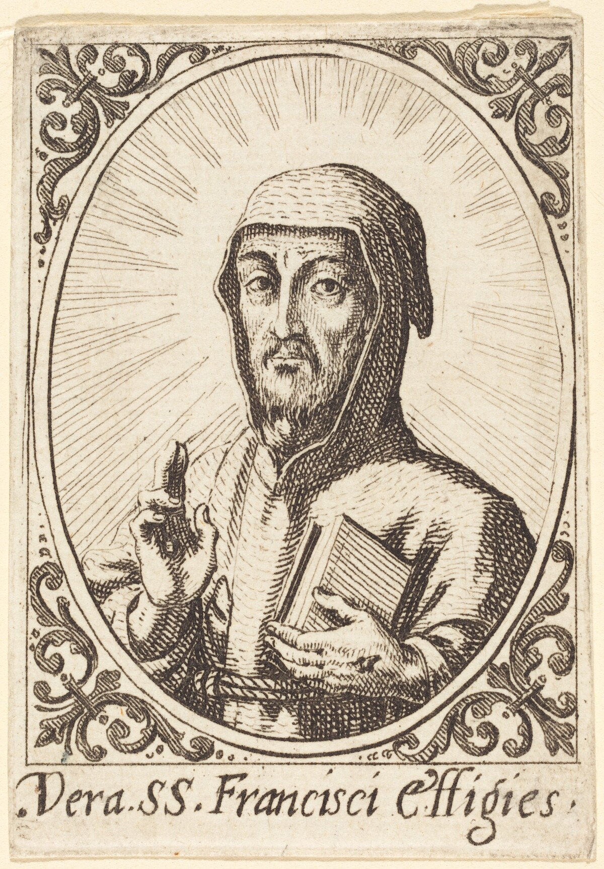 The True Effigy of Saint Francis by Jacques Callot