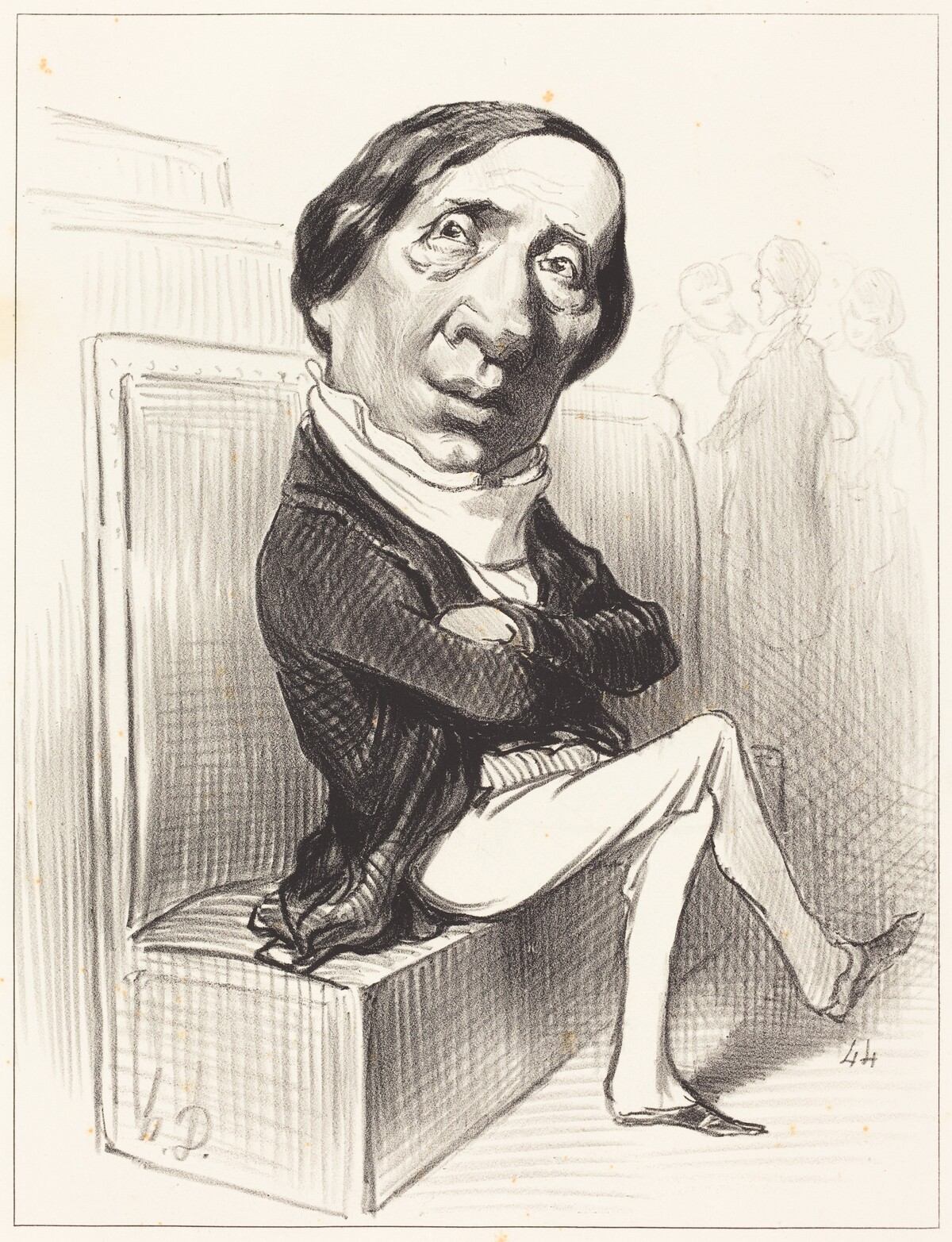 Charles Dupin by Honoré Daumier