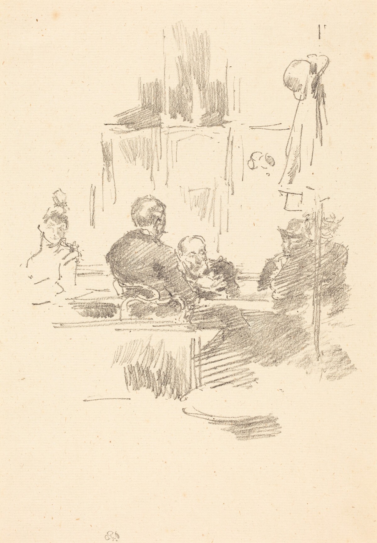 Late Picquet by James McNeill Whistler