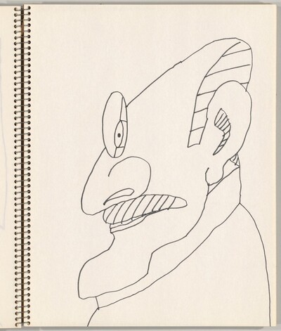 Self-Portrait in Profile
