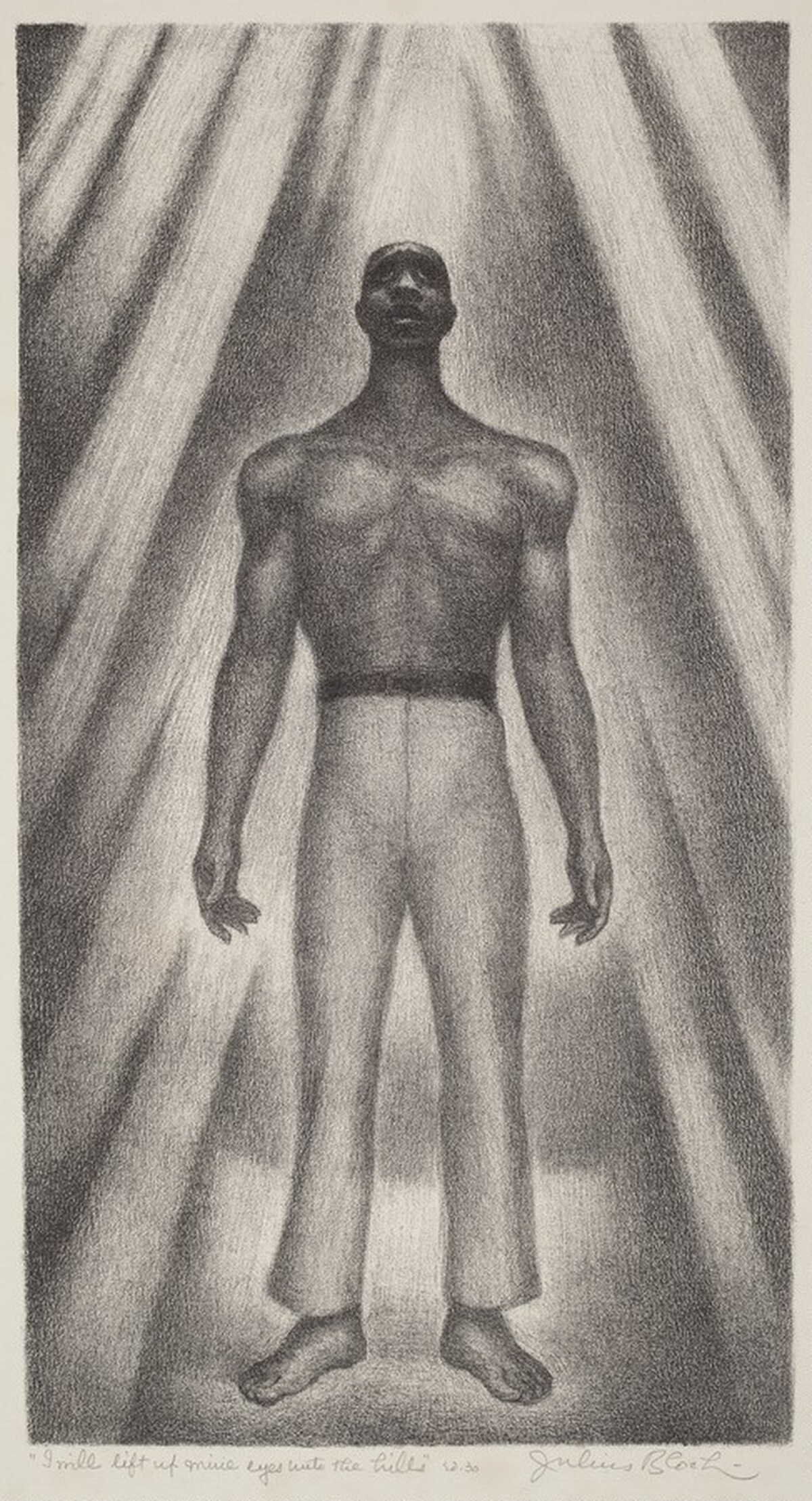 I Will Lift Up Mine Eyes unto the Hills by Julius Bloch