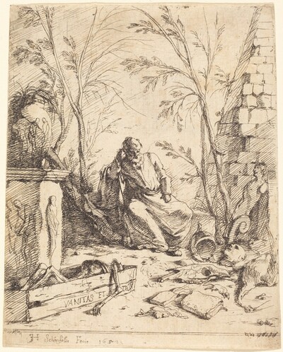 Democritus Meditating