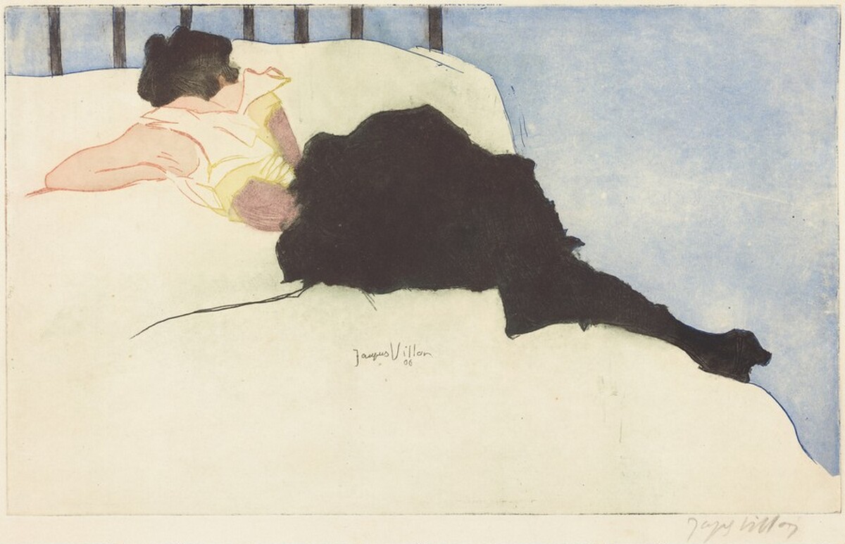 The Sulker (Boudeuse) by Jacques Villon