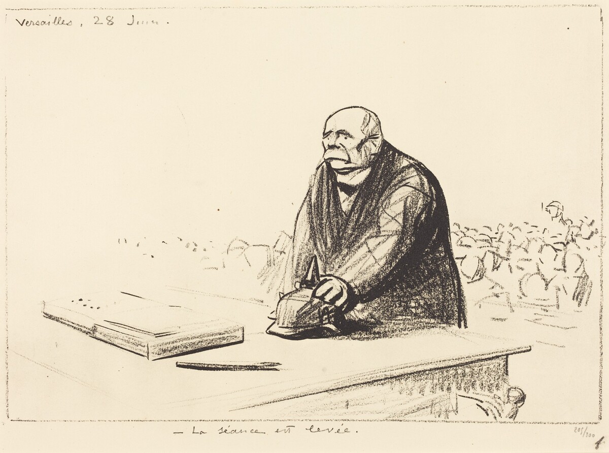 Versailles, 28 Juin by Jean-Louis Forain
