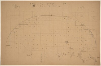 Diagram of a Lunette [verso]