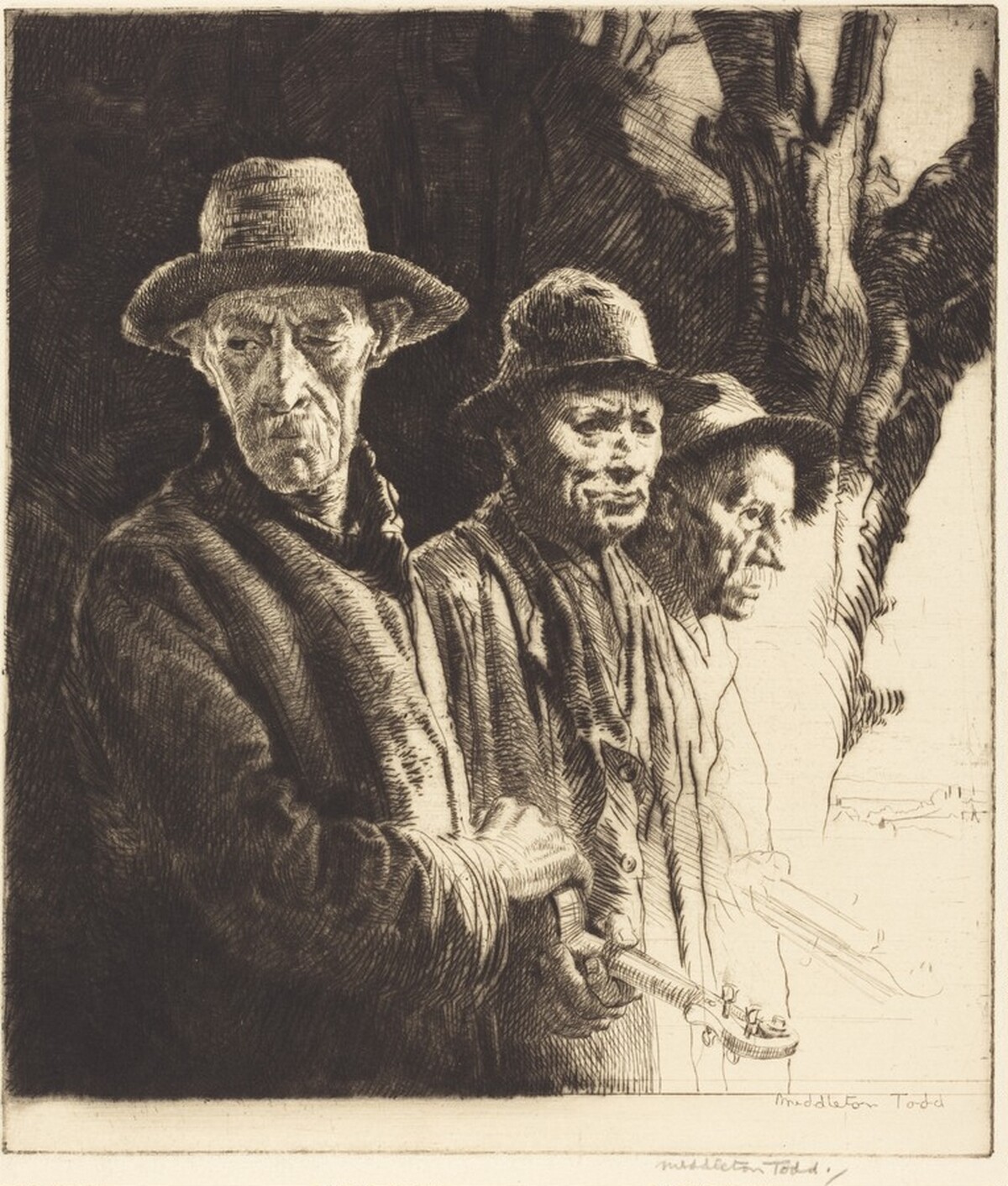Strolling Players by Arthur Ralph Middleton Todd