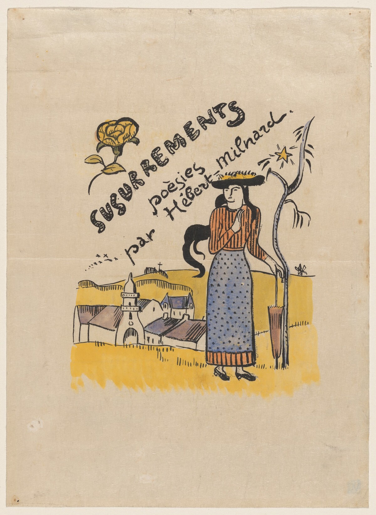 Susurrements, poèsies par Hébert-Milnard by Emile Bernard