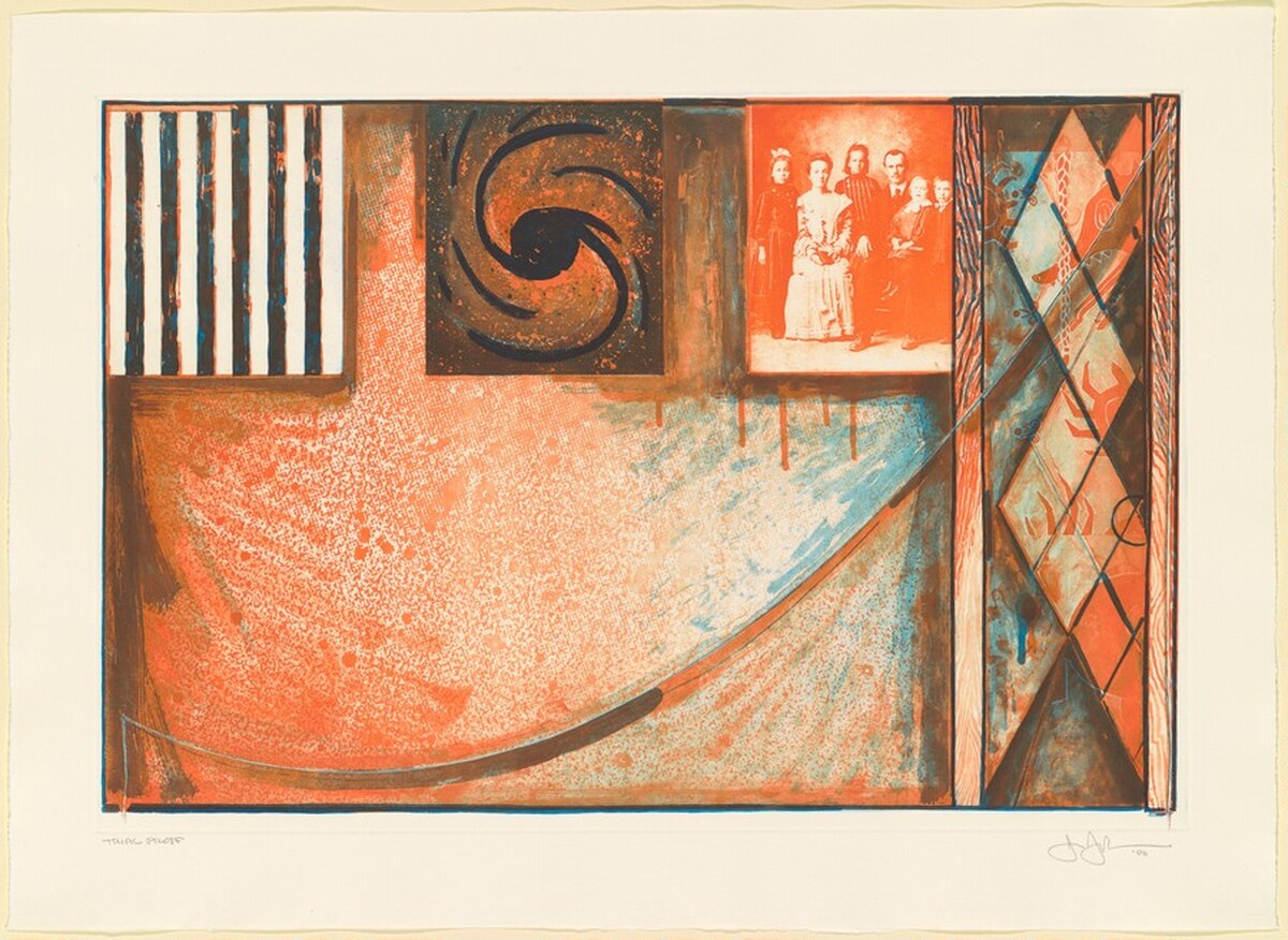 Untitled [trial proof] by Jasper Johns