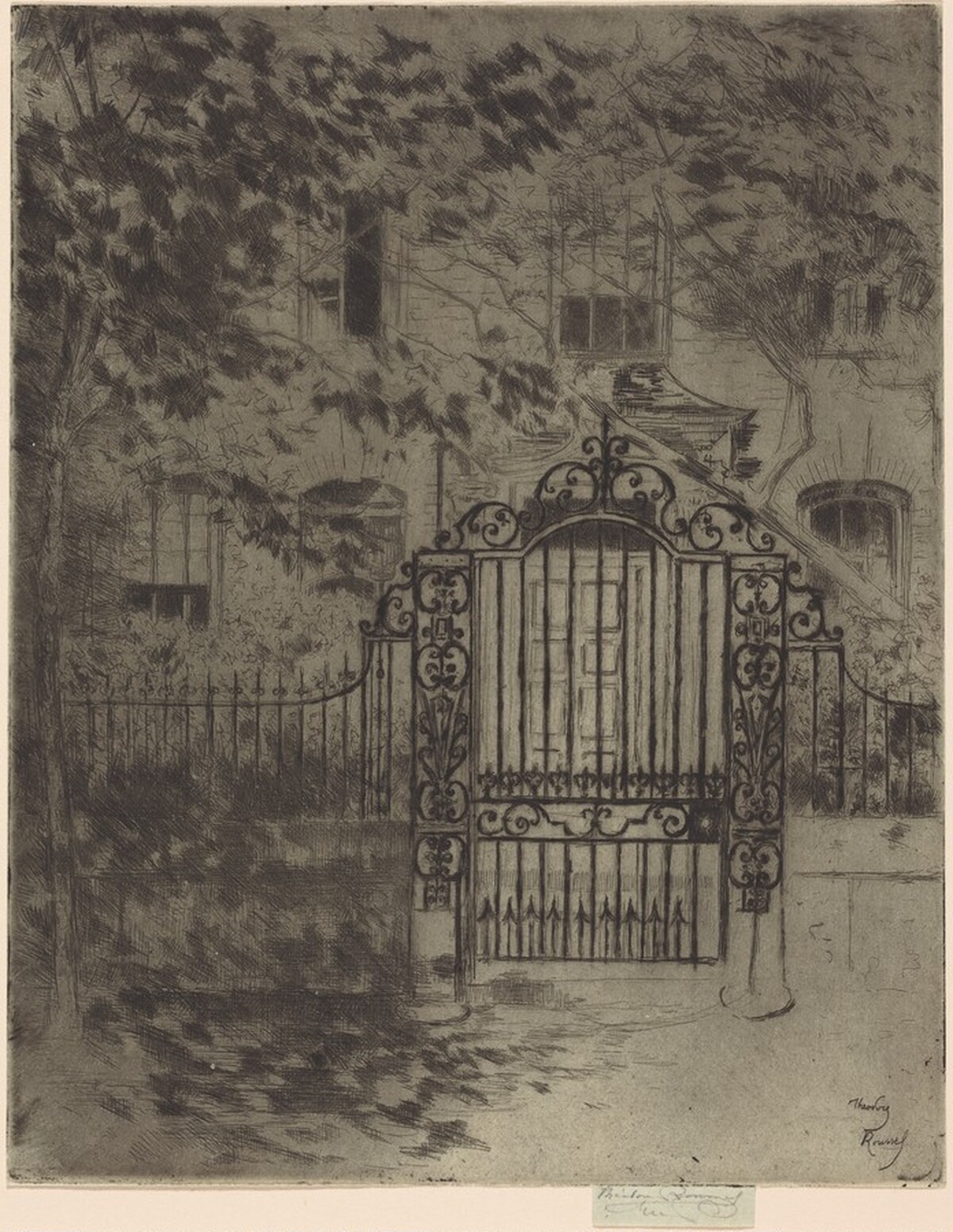 The Gate, Chelsea by Théodore Roussel