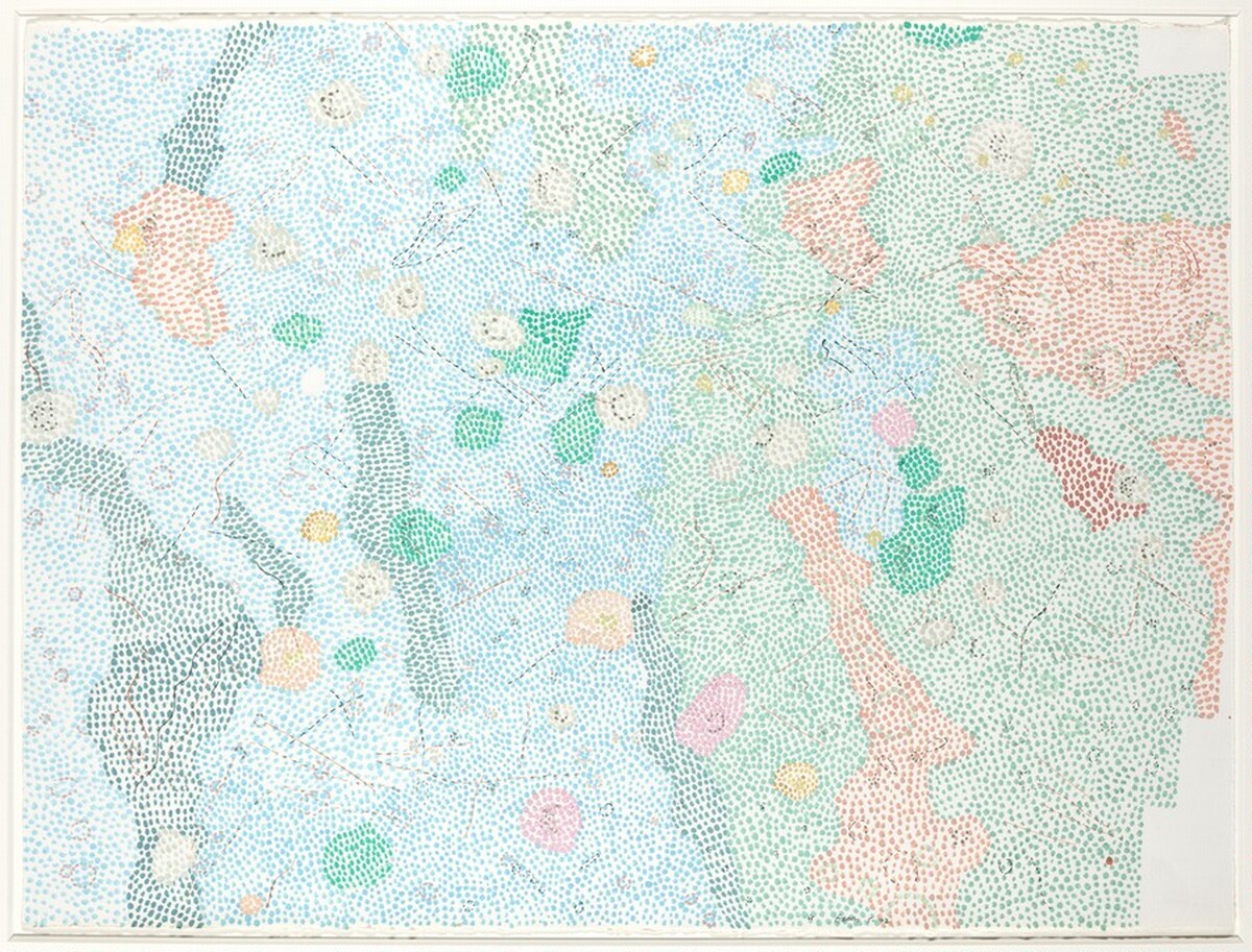 Sabine DM Region of the Moon by Nancy Graves