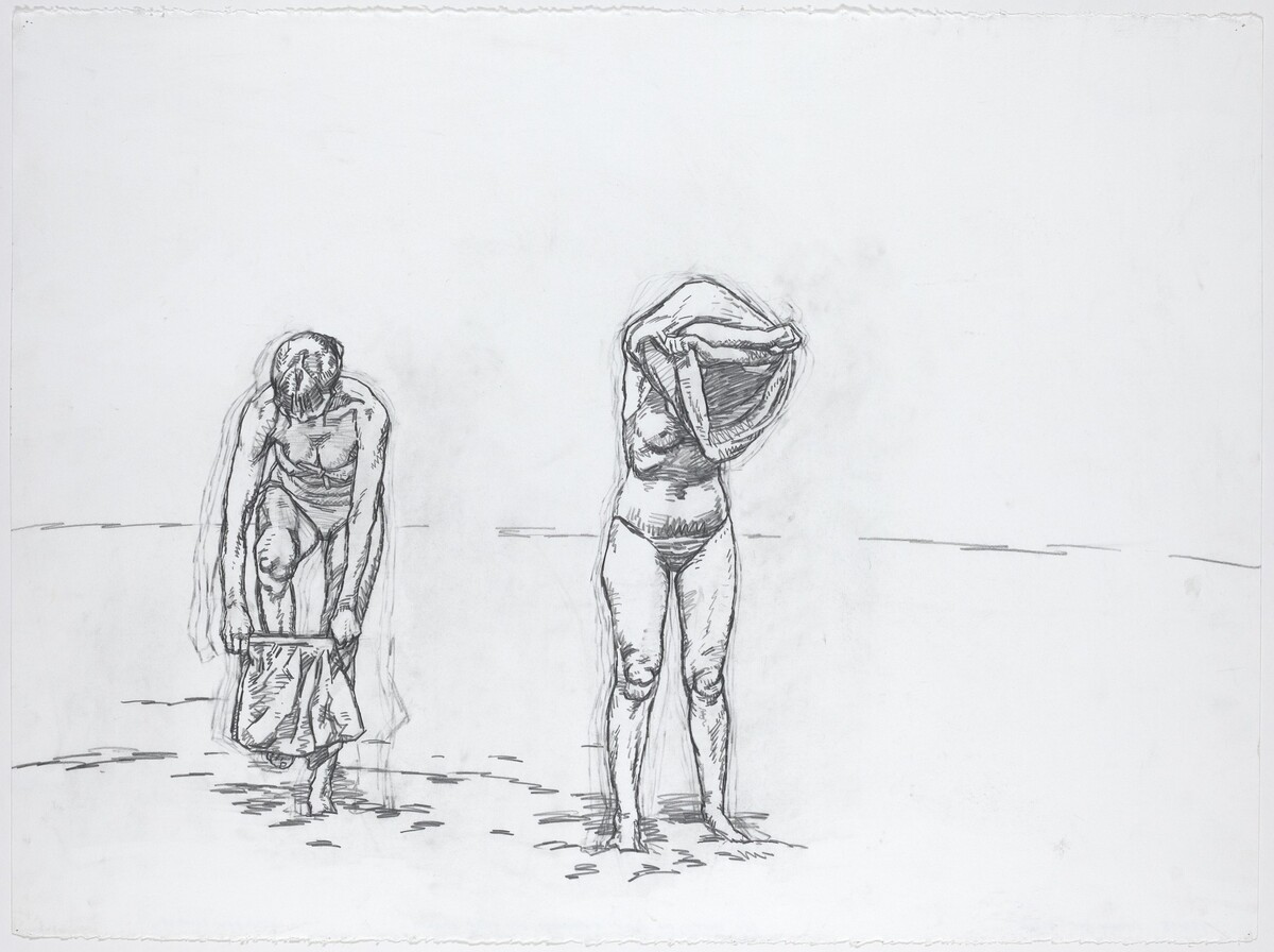 Study for "Inlet" by Graham Nickson