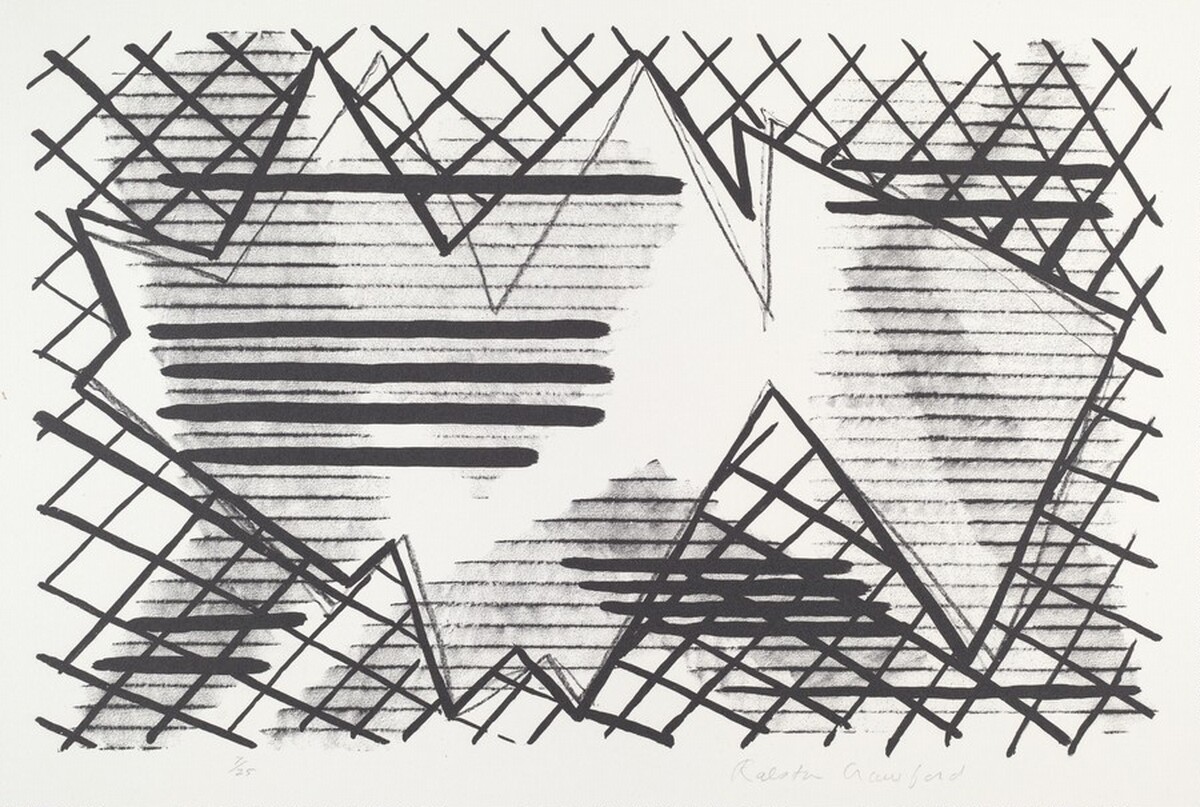 Lobster Pots #1 by Ralston Crawford