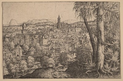 View of Steyr on Enns
