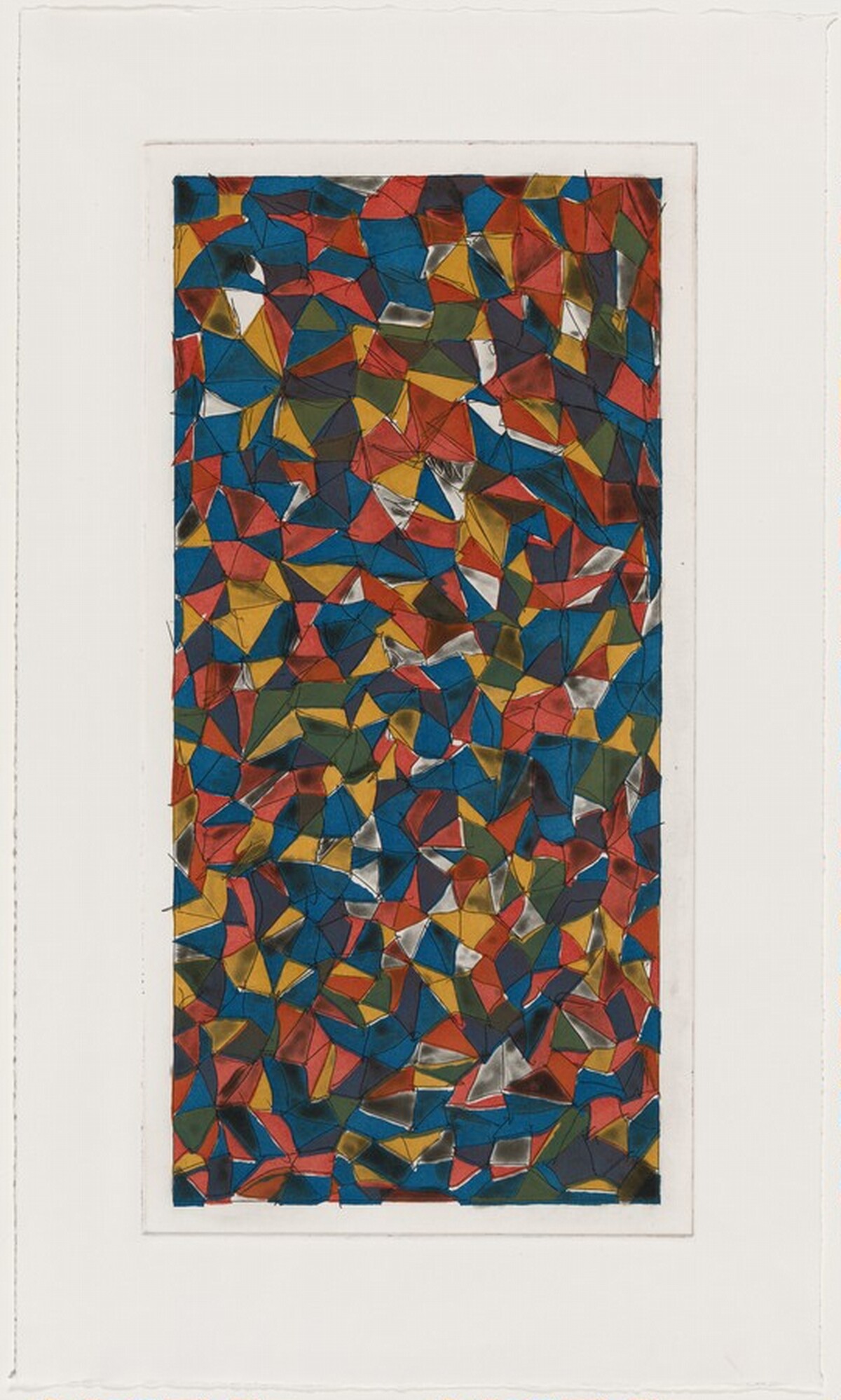 Untitled [working proof 4] by Sol LeWitt