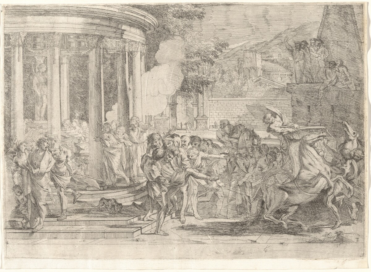 Camma and Sinorix by Pietro Testa