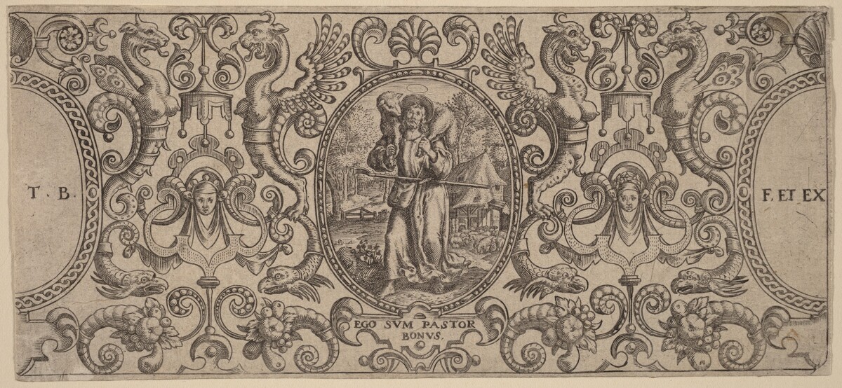Ornament by Theodor de Bry