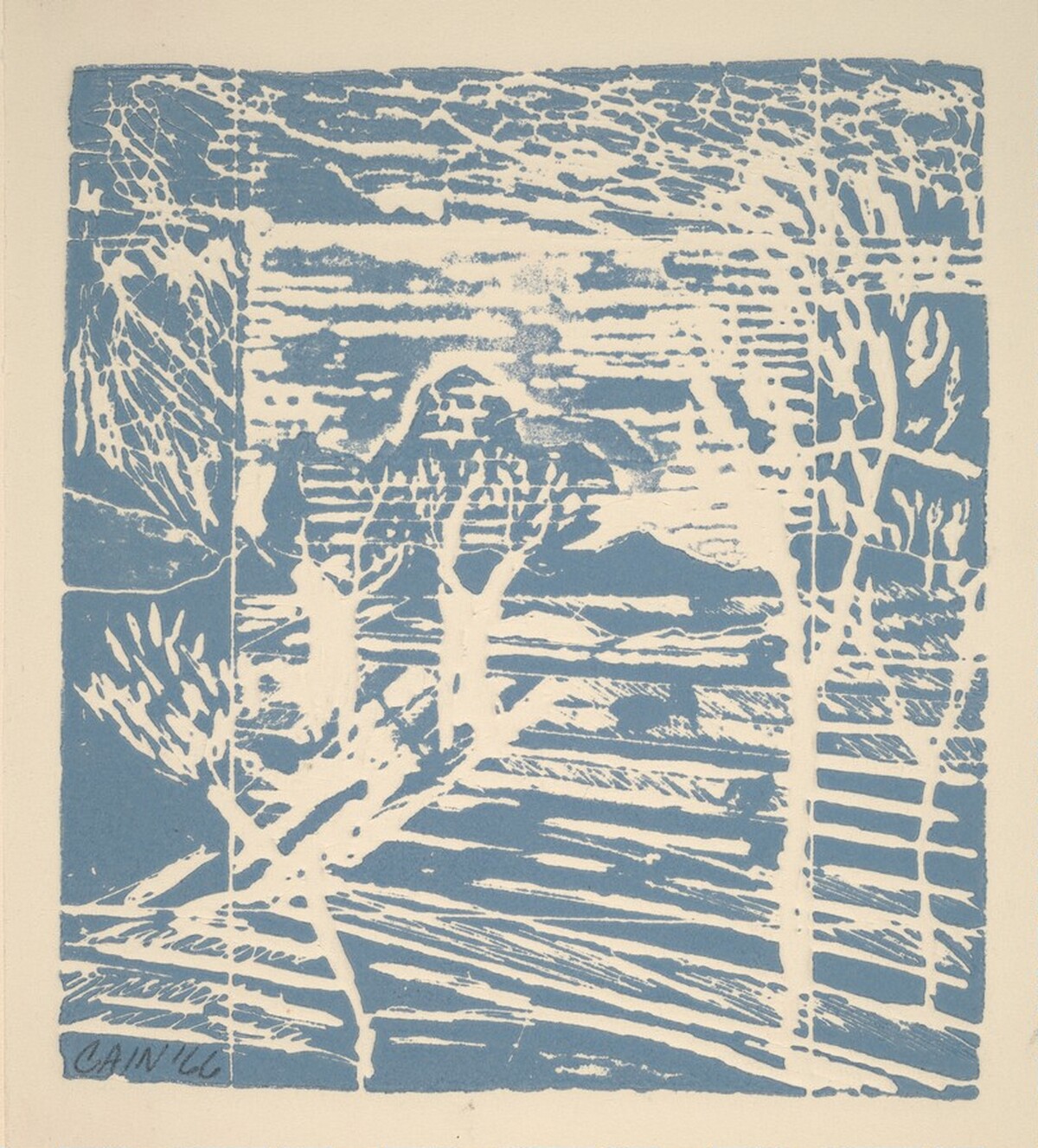 Christmas Card by Fred Cain
