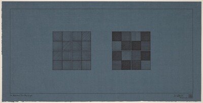 Drawing Series I, II, III, IIII/IA [recto]
