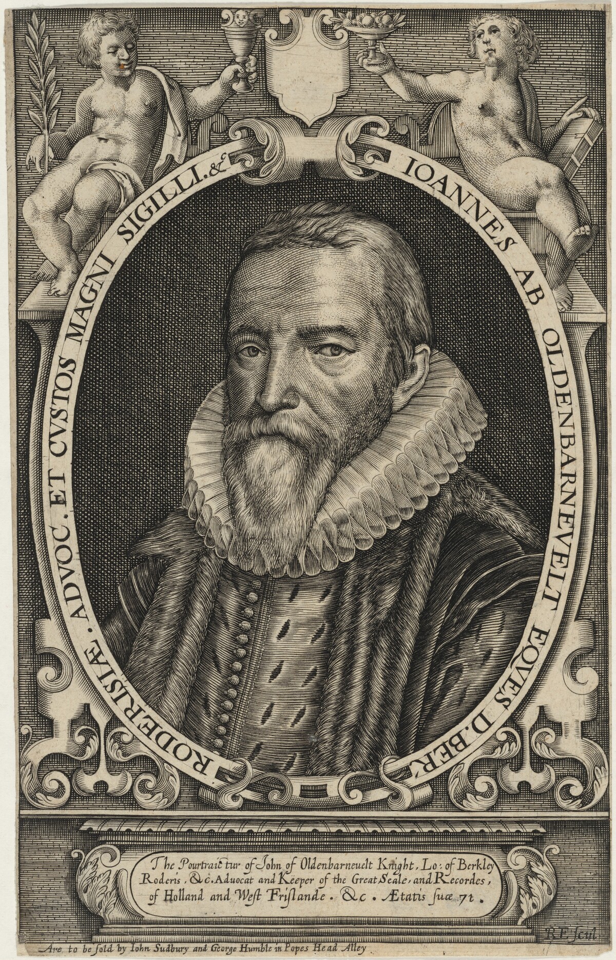 Jon van Olden-Bernevelt by Renold Elstrack