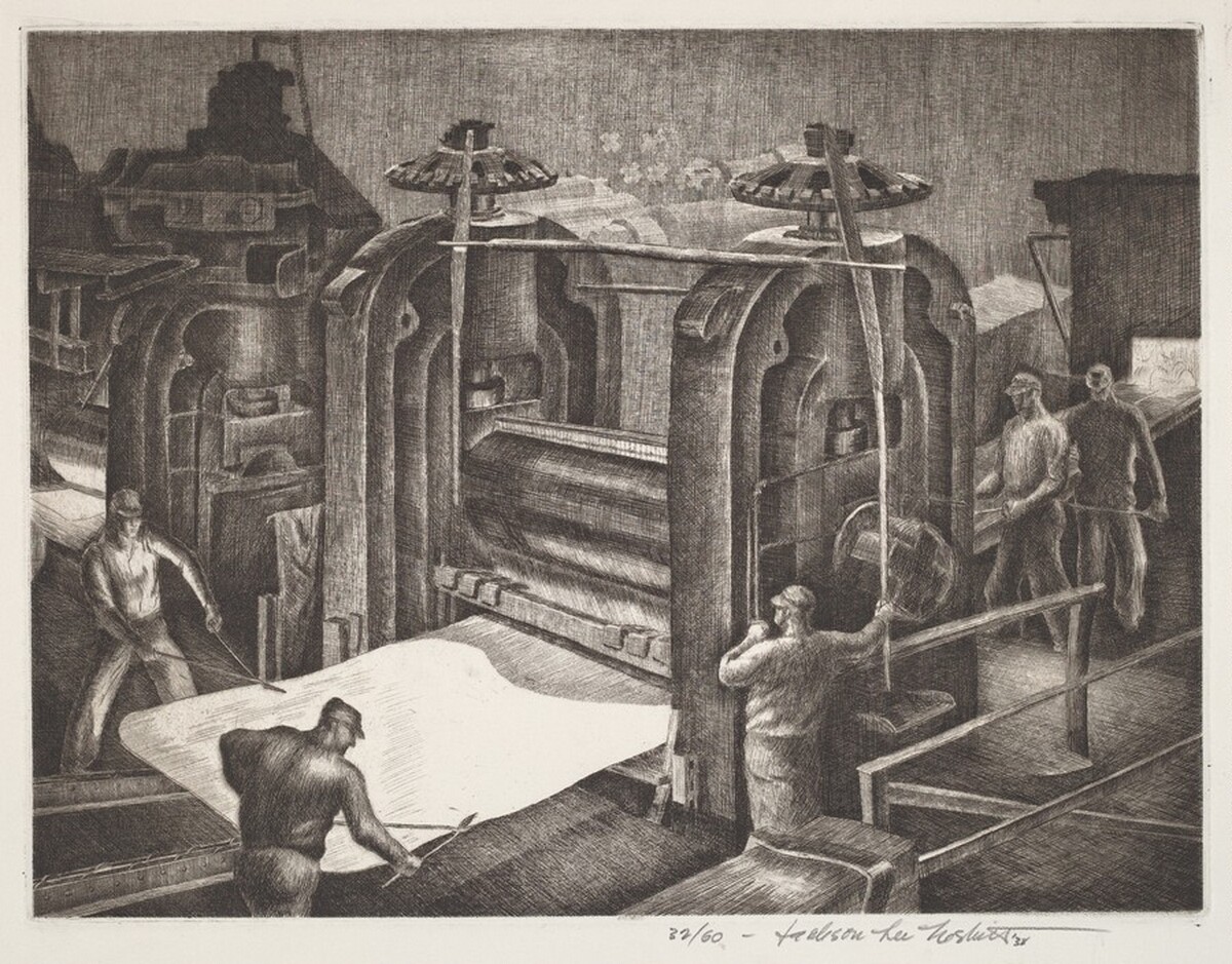 Plate Mill by Jackson Lee Nesbitt