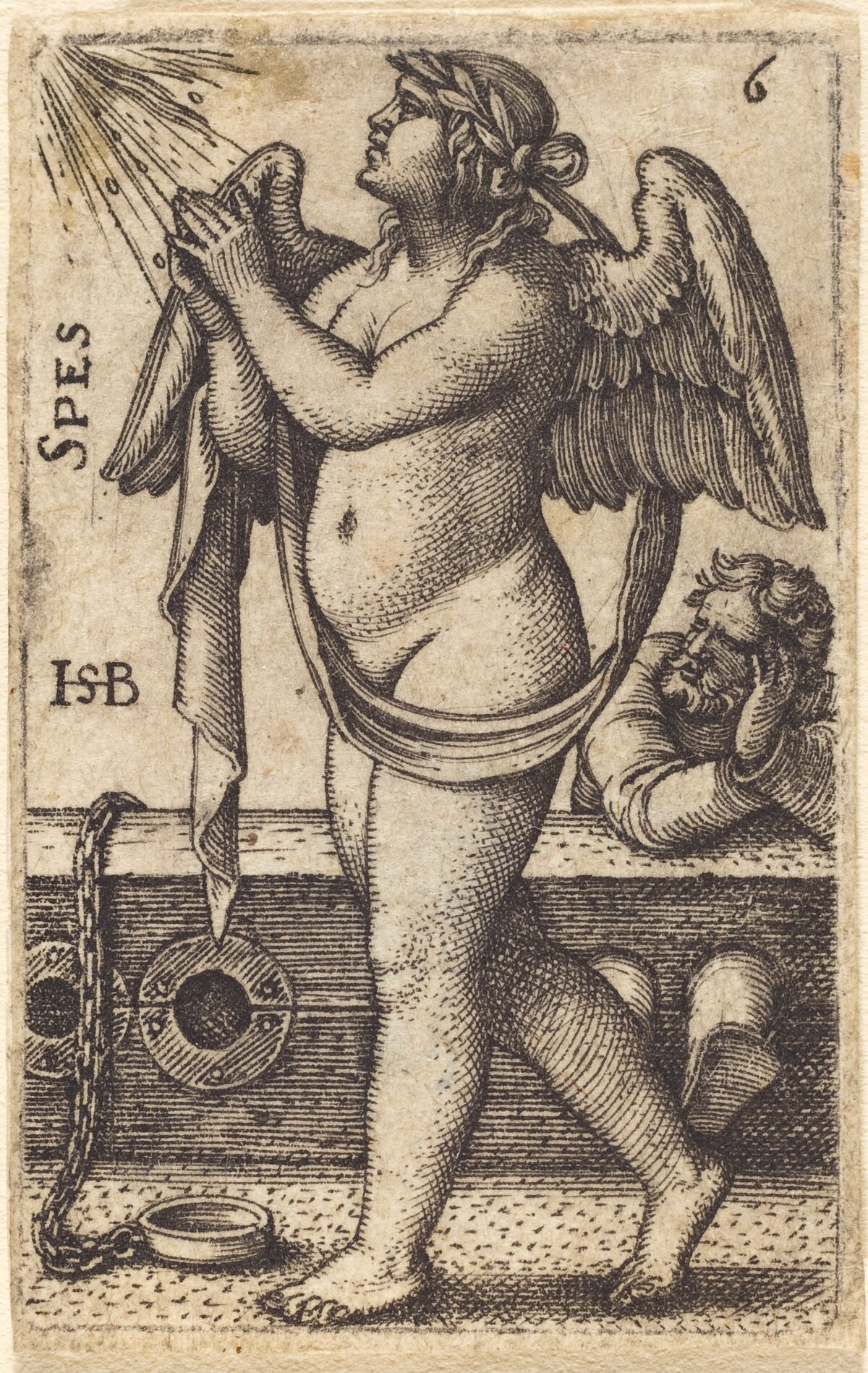 Spes (Hope) by Sebald Beham