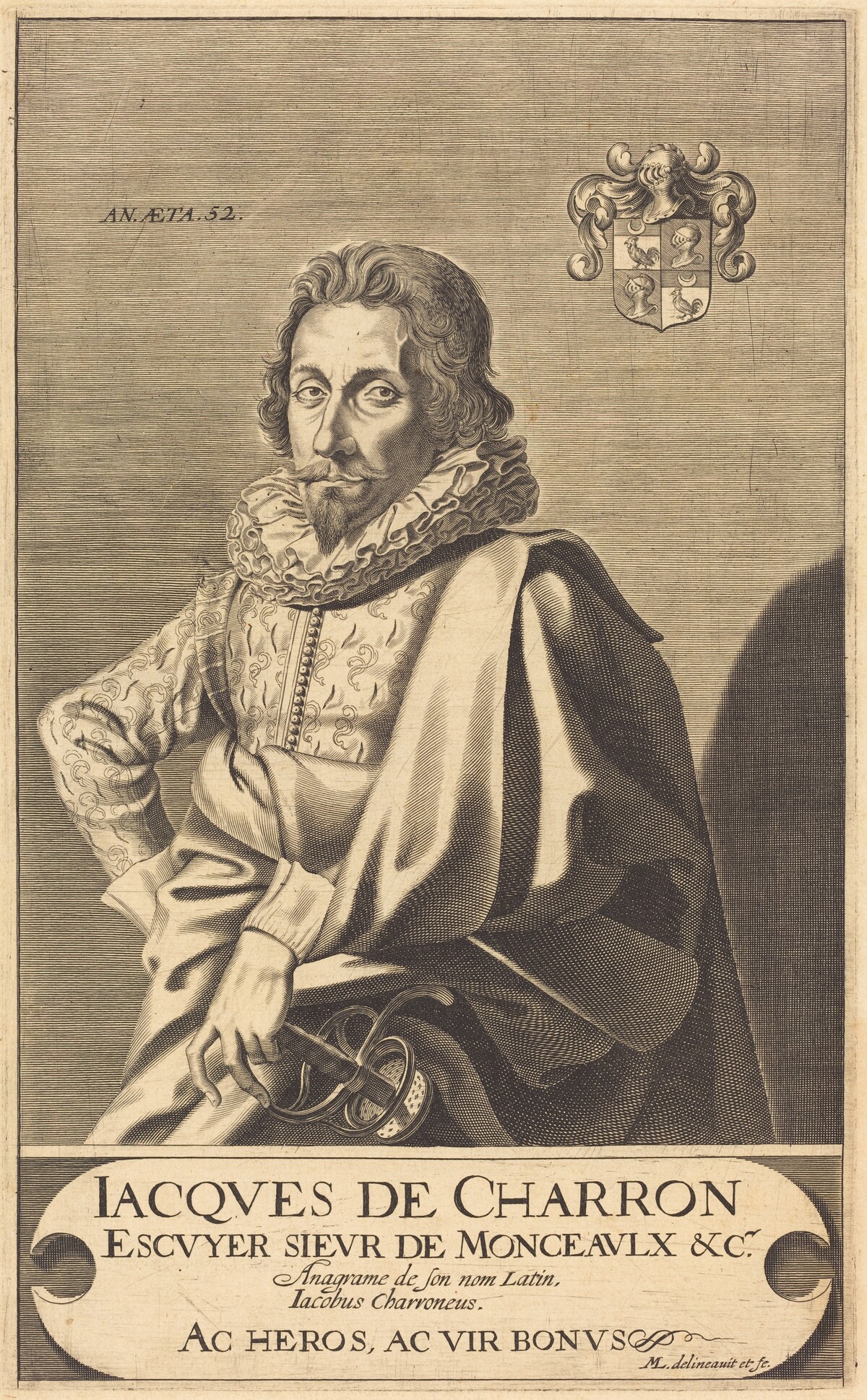 Jacques de Charron by Michel Lasne
