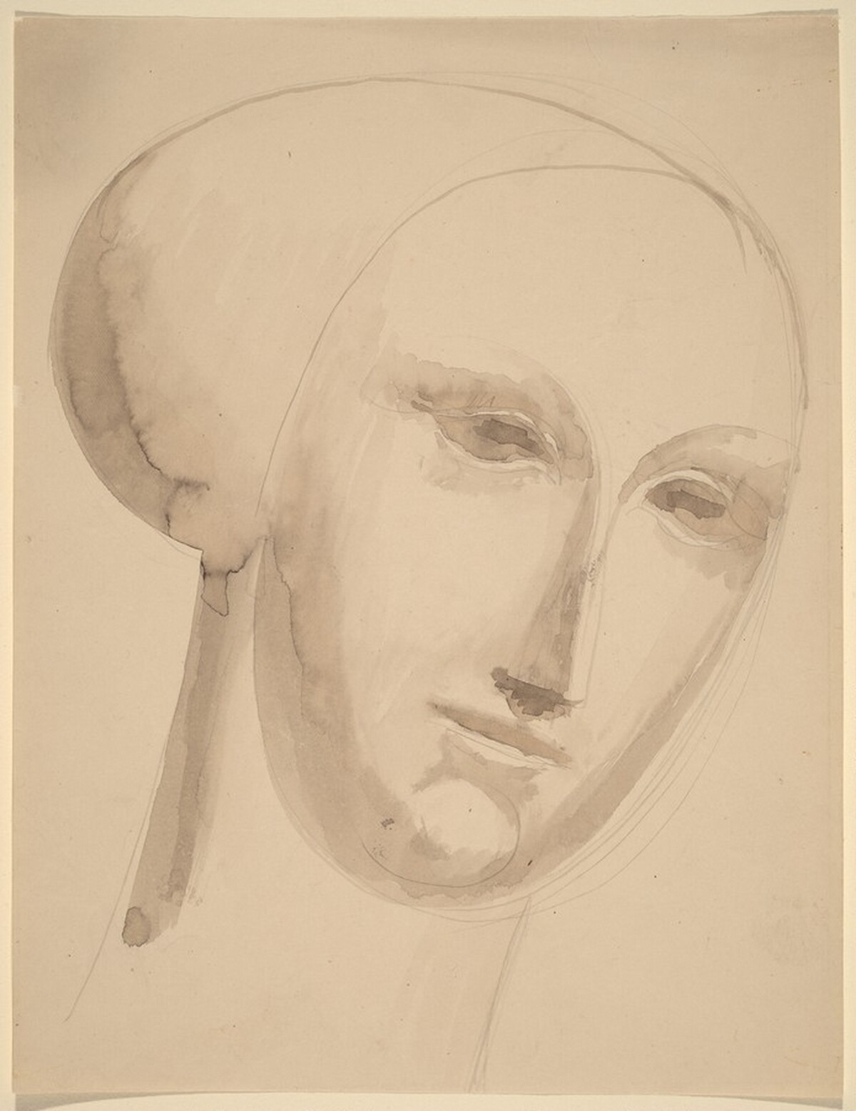 Woman's Head by Elie Nadelman