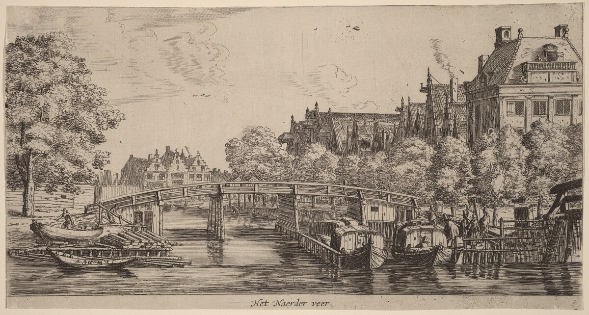 The Ferry to Naarden (Het Naerder veer) by Reinier Nooms, called Zeeman