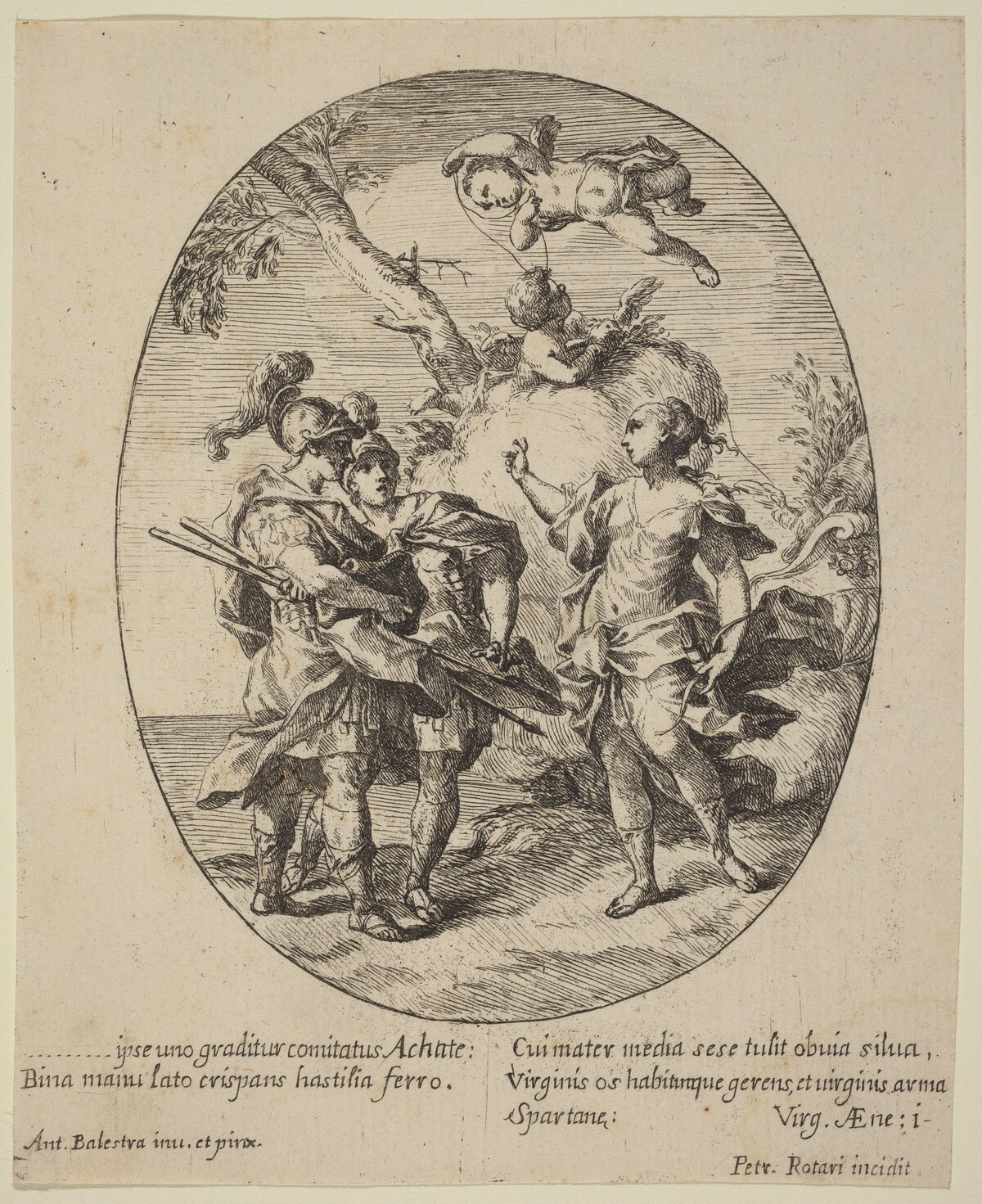 Venus Appearing to Achilles by Pietro Rotari after Antonio Balestra