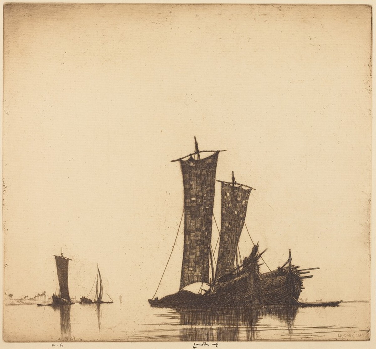 Ragged Sails by Ernest Stephen Lumsden