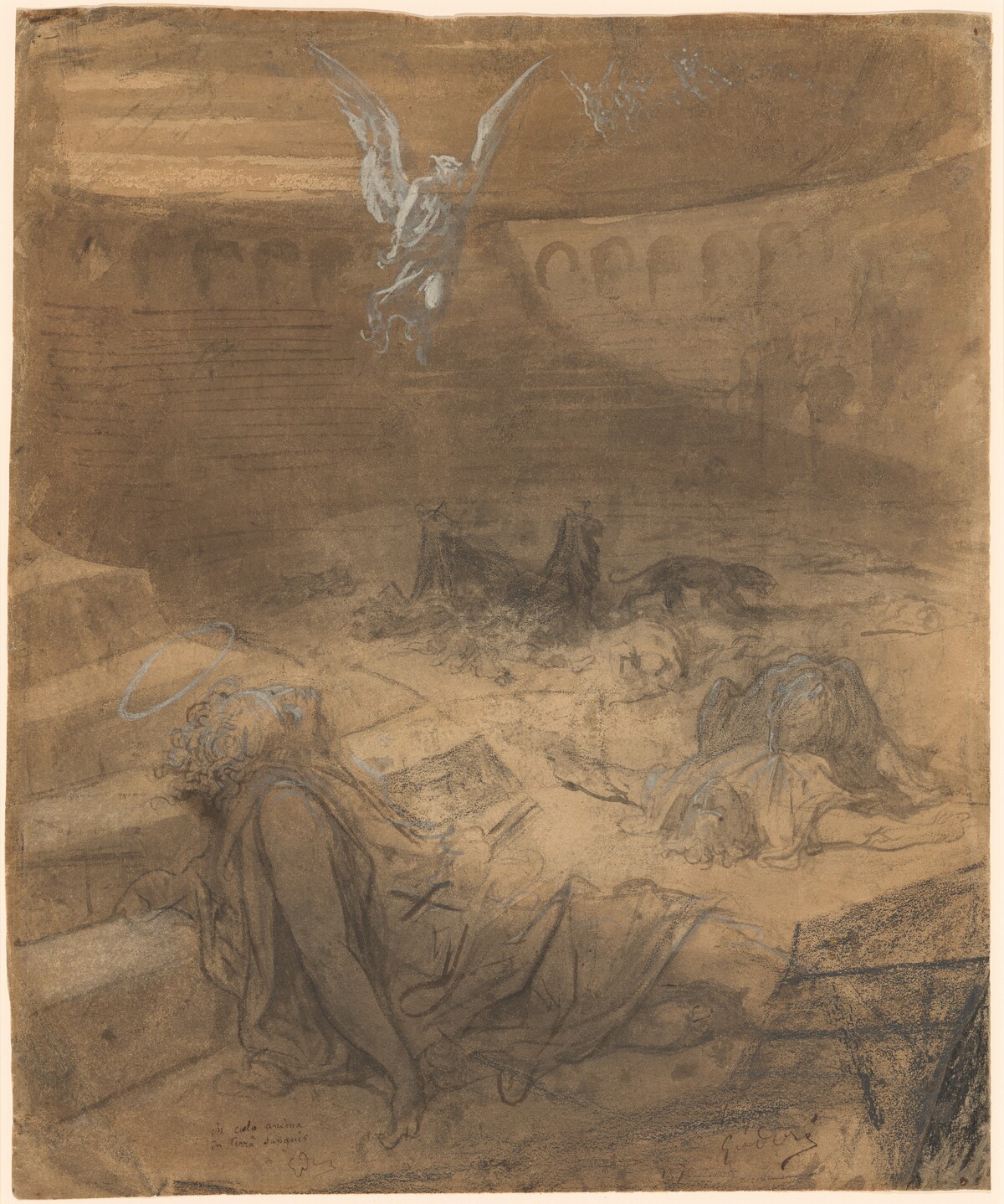Christian Martyrs by Gustave Doré