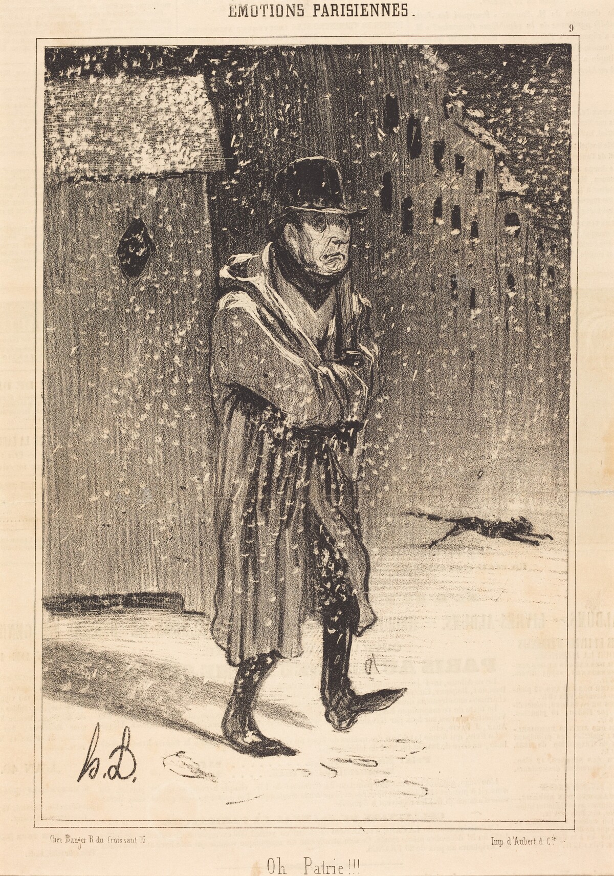 Oh Patrie!!! by Honoré Daumier
