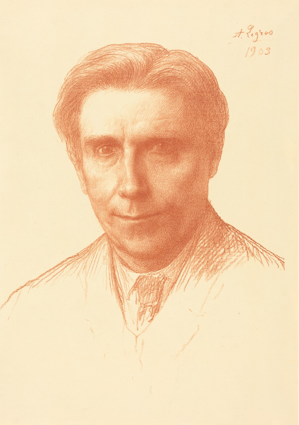 Thomas Okey, Esq. by Alphonse Legros