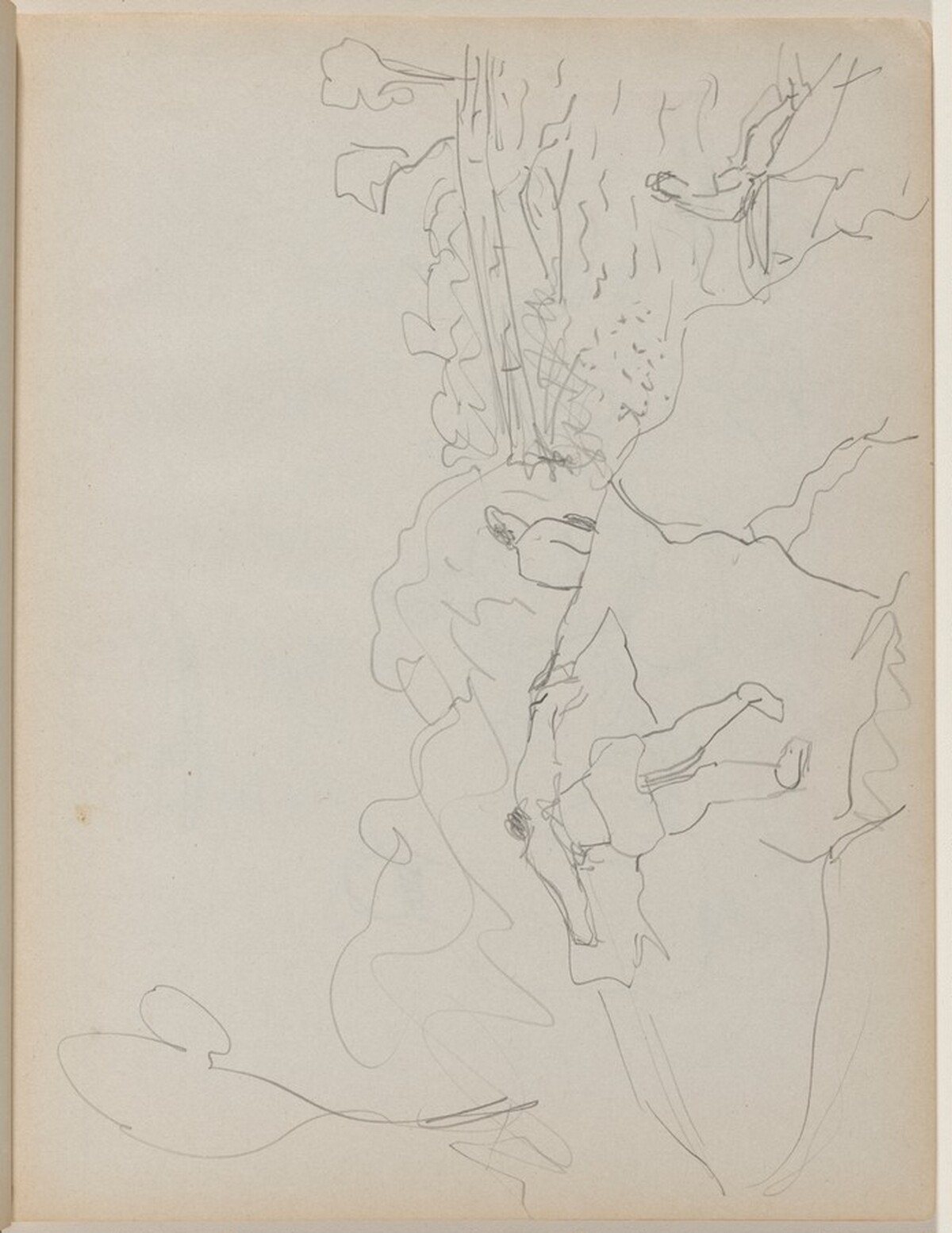 Reclining Woman at the Shore by Milton Avery
