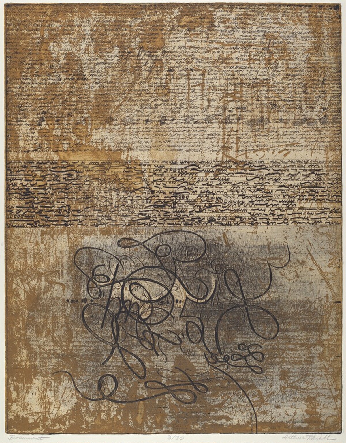 Document by Arthur Thrall