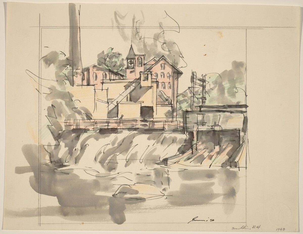Franklin, New Hampshire by Donald Carlisle Greason