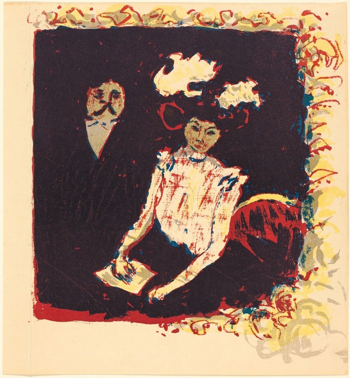 In the Loge by Pierre Bonnard